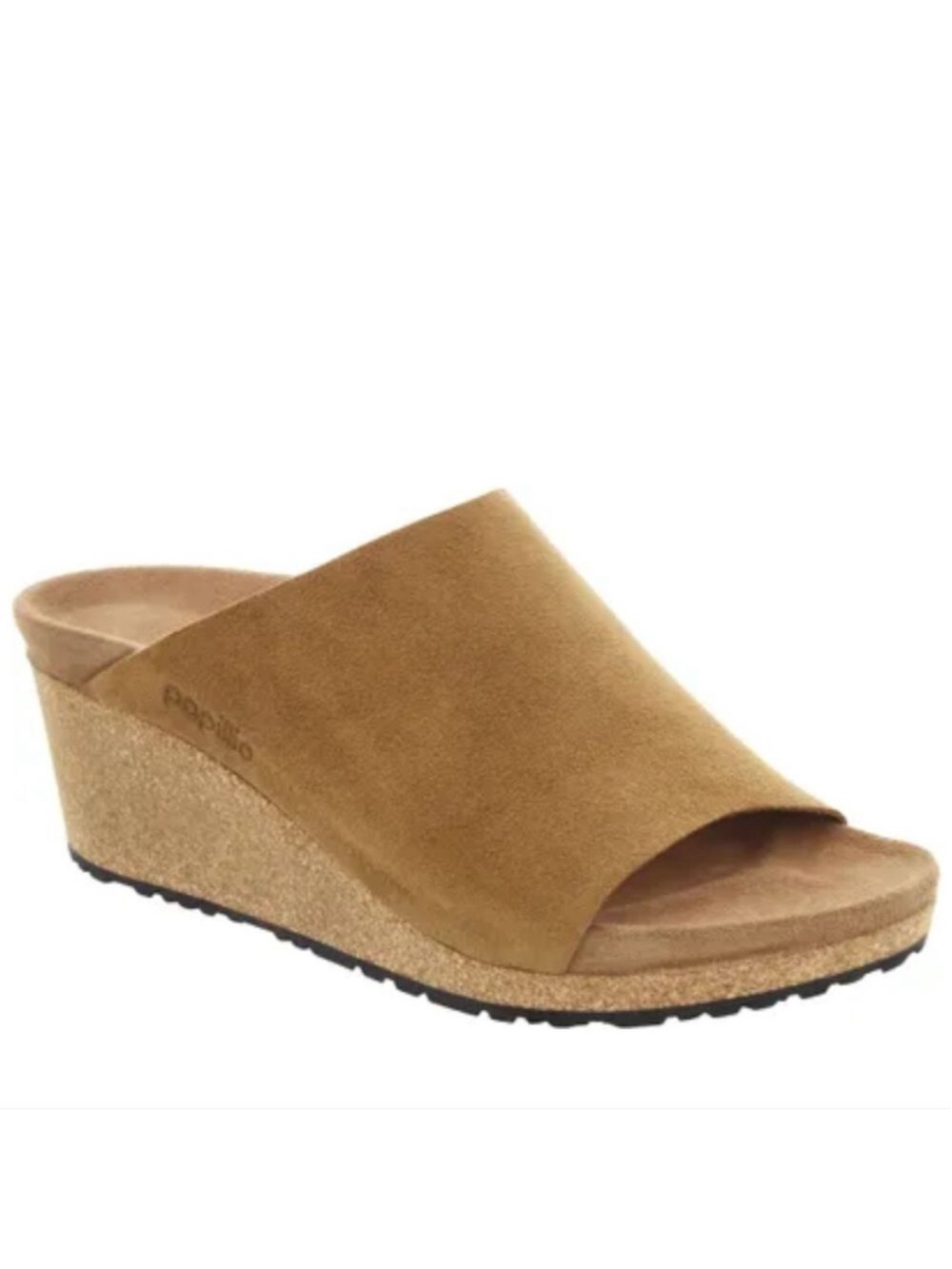 Birkenstock Women’s Namica slide from Papillio 40/US9 Narrow Suede Tea